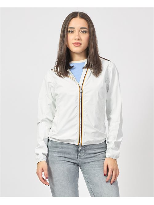 Veste courte à capuche pour femme Llily K-way K-WAY | K5127LW-LILY STRETCH001